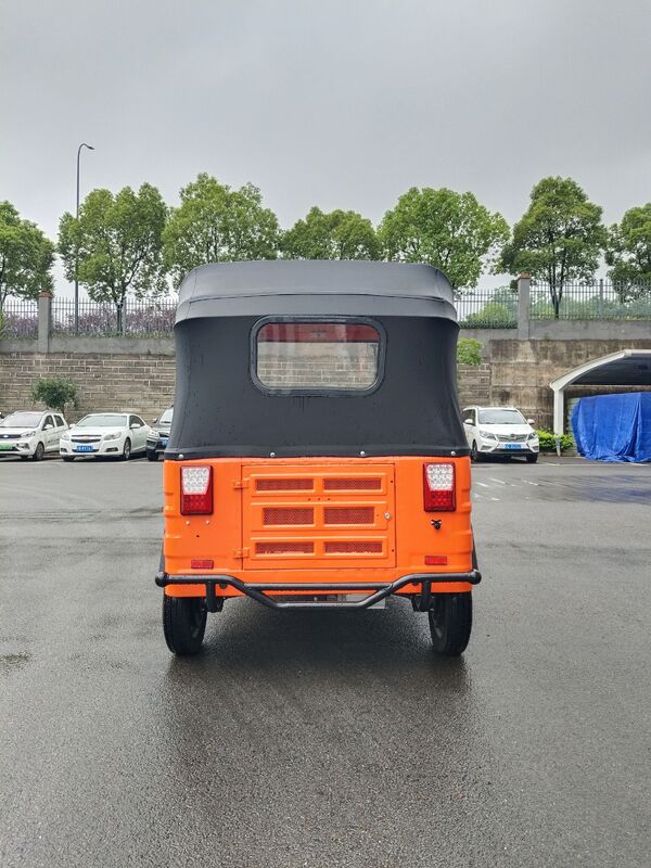 Electric Passenger Tricycle with 72V/3000W Motor and 72V/105Ah Battery Offering 120-140km Mileage for Three Passengers