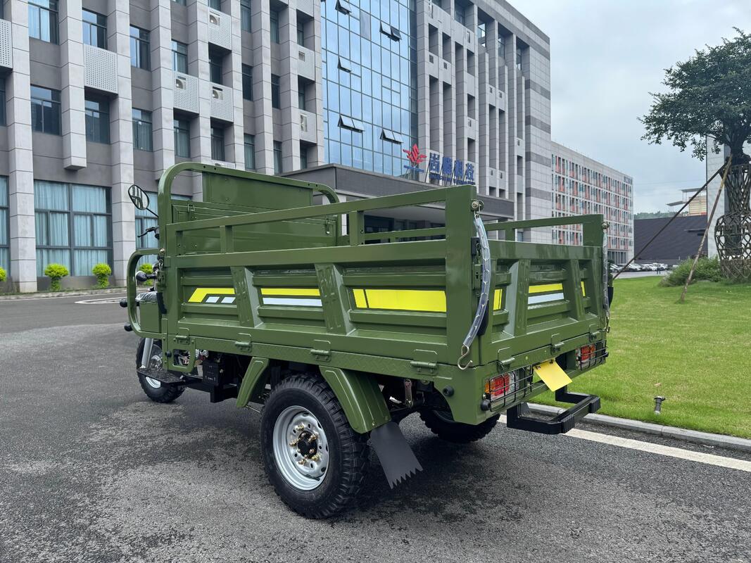Gasoline 175cc Air-Cooled Dual-Headlight Cargo Tricycle Three Wheeler Inner-Floating Small Booster Rear Axle With 800kg Load Capacity And Economic Fuel Consumption
