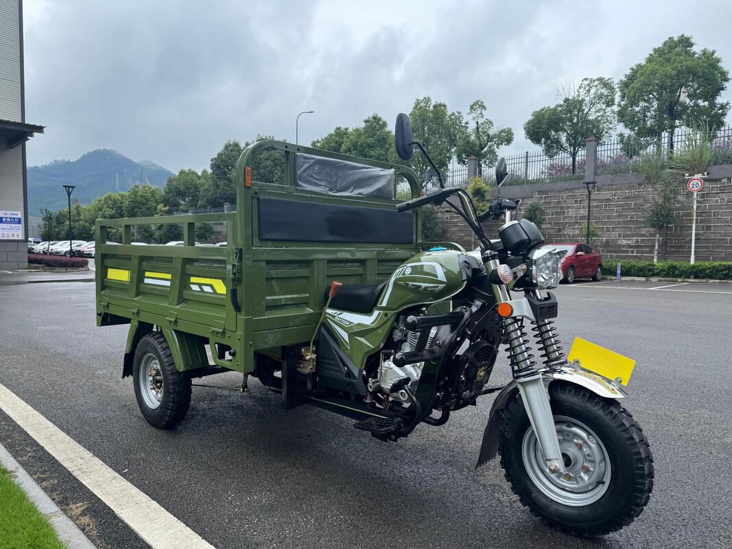 Gasoline 175cc Air-Cooled Dual-Headlight Cargo Tricycle Three Wheeler Inner-Floating Small Booster Rear Axle With 800kg Load Capacity And Economic Fuel Consumption