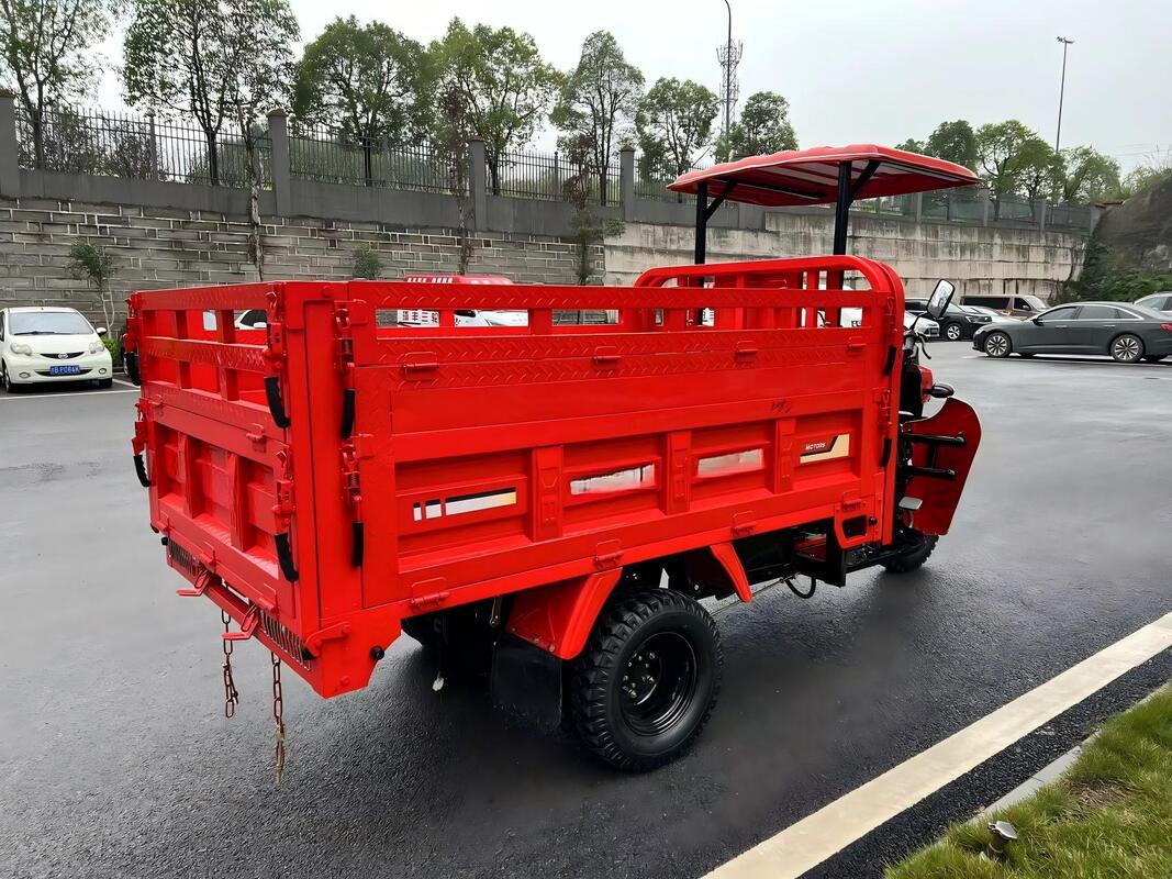 Gasoline 200cc Water-Cooled Cargo Tricycle, L9 Model, 2.2m Heavy-Duty Cargo Box, Full-Floating Booster Rear Axle, 800kg Load Capacity