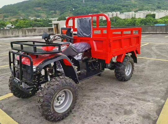 Benzinli ATV Kargo Üç Tekerlekli Üç Tekerlekli 4 x 4 300cc Suyla Soğutulmuş Motor Büyük Booster ile Tüm Arazi Taşımacılığı Amacı